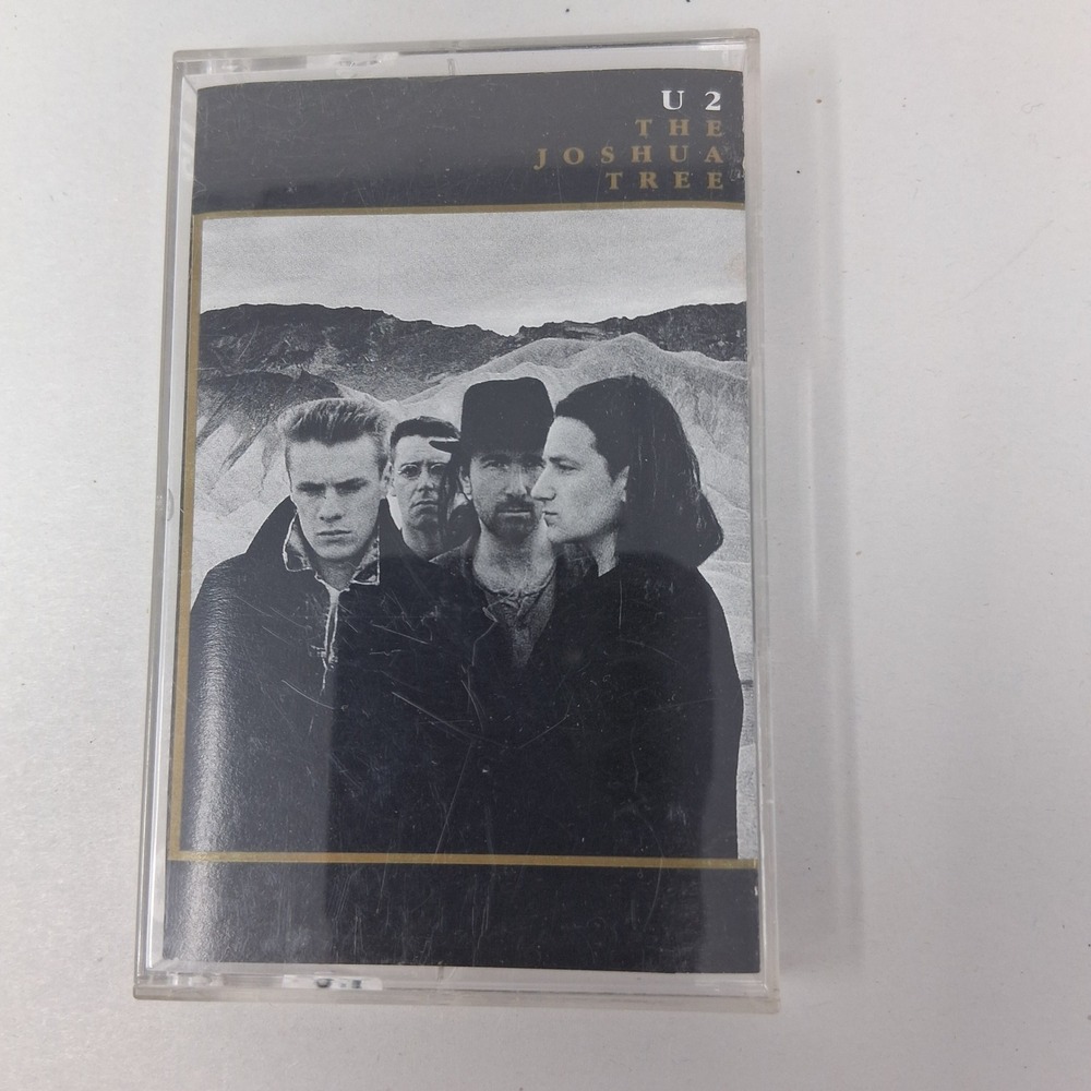 U2 The Joshua Tree Cassette Tape 1987 Island Records 422-842 298-4 Rock Album